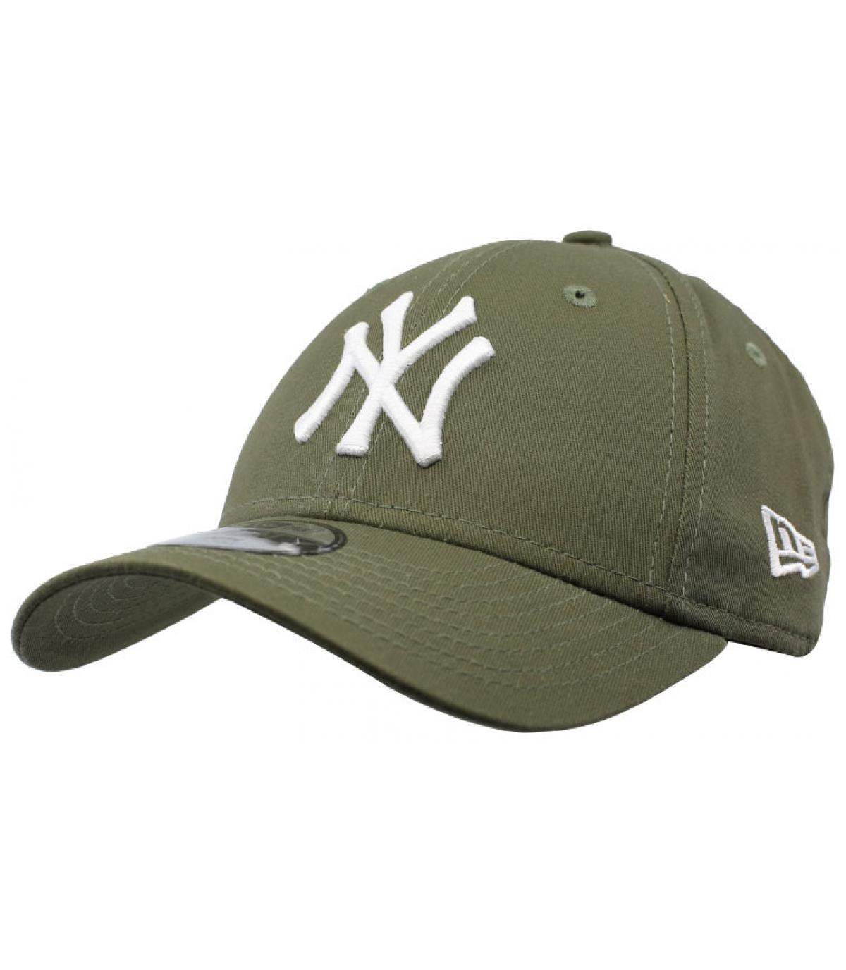 Casquette Kids League Ess NY 9Forty olive New Era